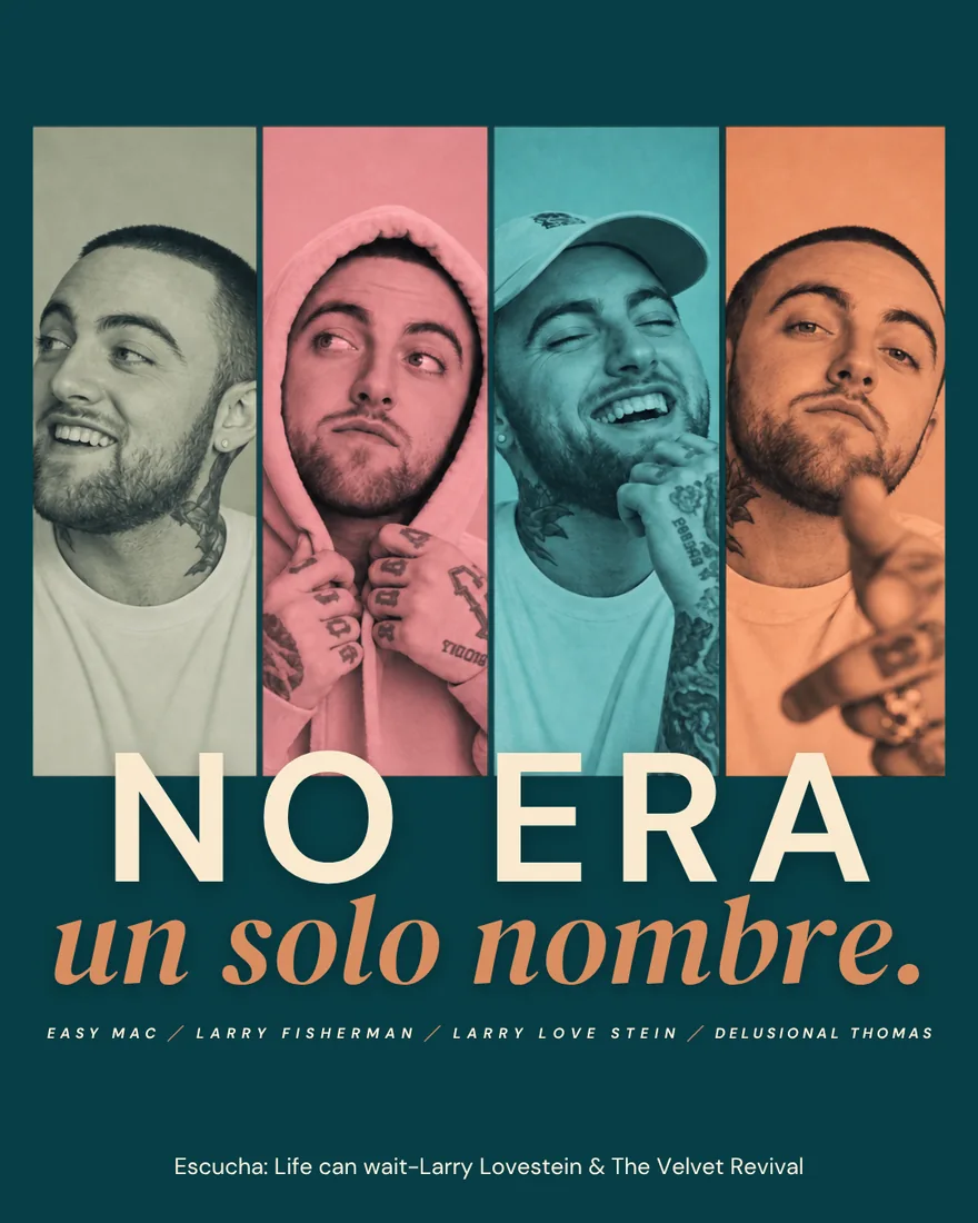 No era un solo nombre · publicación de SIGOO sobre Mac Miller